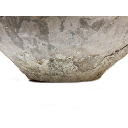 Wazon Rustykalny Dzban XL betonowy / gliniany Bielony